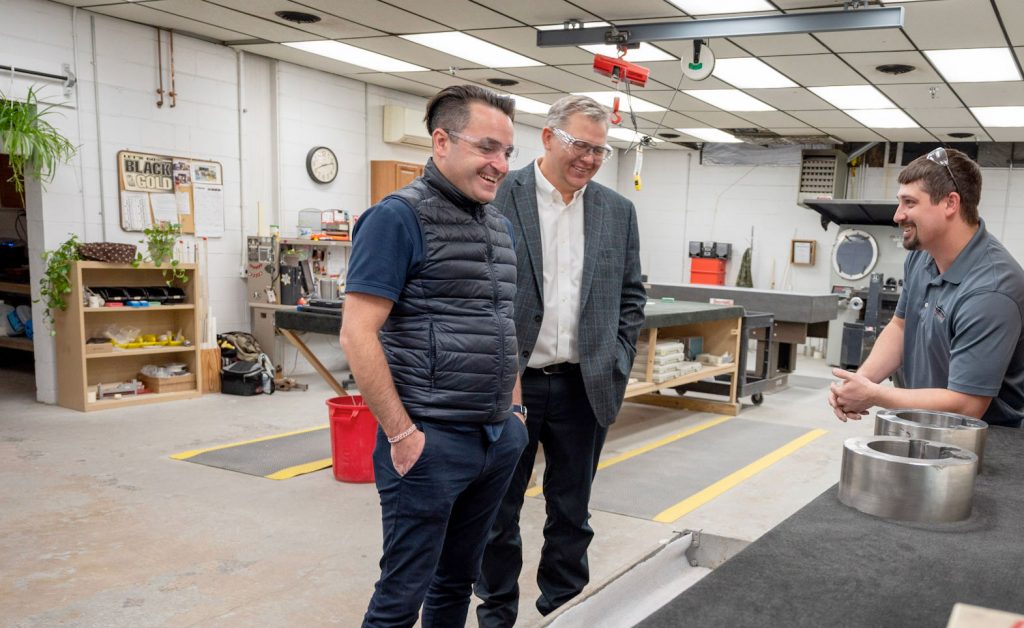 Working together at McDanel Advanced Material Technologies