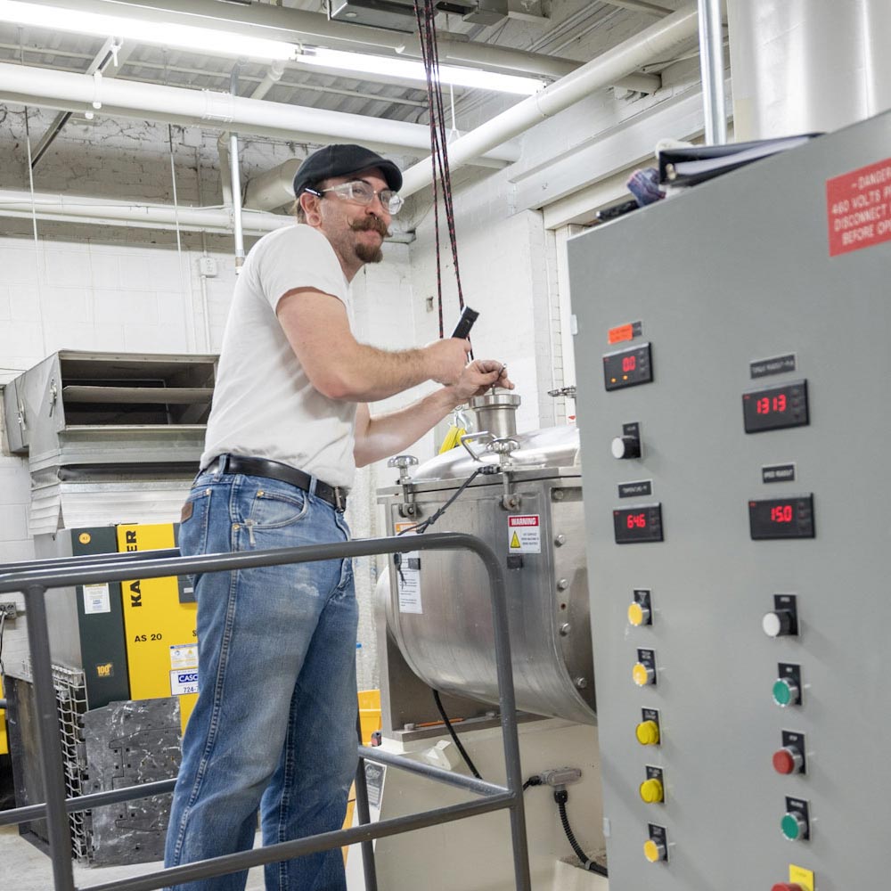 McDanel Engineer at work